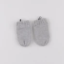 Vertbaudet - moufles gris - 3/6 mois