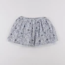 Vertbaudet - jupe blanc, bleu - 3 ans