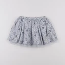 Vertbaudet - jupe blanc, bleu - 3 ans