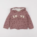 Vertbaudet - sweat rose - 3 ans