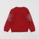 Vertbaudet - pull rouge - 3 ans