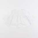 Boutchou - blouse blanc - 6 mois
