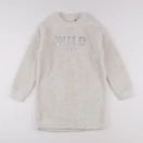 IKKS - robe beige, argent - 10 ans