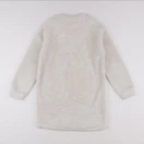 IKKS - robe beige, argent - 10 ans