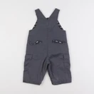 Natalys - salopette gris - 6 mois