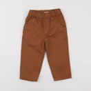 Boutchou - pantalon doublé marron - 12 mois
