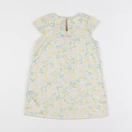Carrément Beau - robe jaune, rose - 18 mois