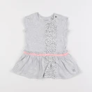 IKKS - robe gris - 6 mois
