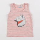 IKKS - débardeur gris, orange - 3 mois