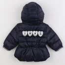 IKKS - doudoune bleu, argent - 3 mois