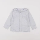 Natalys - chemise blanc, bleu - 3 ans