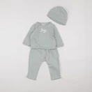 Vertbaudet - ensemble vert - 9 mois