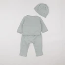 Vertbaudet - ensemble vert - 9 mois