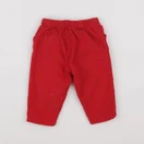 Jacadi - pantalon doublé rouge - 6 mois