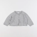 Vertbaudet - gilet gris - 18 mois