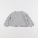 Vertbaudet - gilet gris - 18 mois
