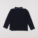 Monoprix - polo bleu - 6 ans