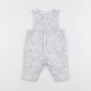 Jacadi - combinaison liberty bleu, rose - 3 mois