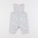 Jacadi - combinaison liberty bleu, rose - 3 mois