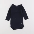 Petit Bateau - body à col bleu, or - 3 mois