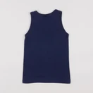 Petit Bateau - maillot de corps bleu - 6 ans