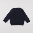 Petit Bateau - sweat bleu - 18 mois