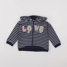 Zara - sweat bleu - 12/18 mois