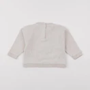 Vertbaudet - sweat beige - 18 mois