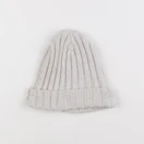 Petit Bateau - bonnet gris, argent - 5 ans