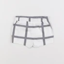 Jacadi - short blanc, gris - 1 mois