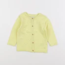 Vertbaudet - gilet jaune - 9 mois