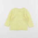 Vertbaudet - gilet jaune - 9 mois
