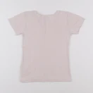 Petit Bateau - maillot de corps blanc, rose - 10 ans