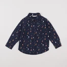 H&M - chemise bleu - 18 mois à 2 ans