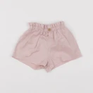 H&M - short rose - 6/9 mois