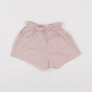 H&M - short rose - 6/9 mois