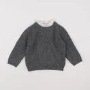 Monoprix - pull gris - 3 ans