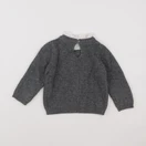 Monoprix - pull gris - 3 ans