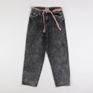 Vertbaudet - jean gris, noir - 12 ans