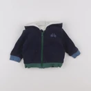 Boutchou - sweat bleu - 6 mois