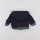 Boutchou - sweat bleu - 6 mois