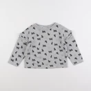 Tape à l'oeil - sweat gris - 3 ans