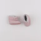 Tape à l'oeil - chaussons rose - 3/6 mois