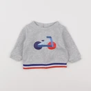 Jacadi - sweat gris - 6 mois