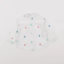 Jacadi - chemise blanc - 6 mois