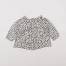 Boutchou - blouse beige - 9 mois