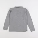 Monoprix - polo gris - 8 ans