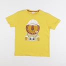 Cyrillus - tee-shirt jaune - 8 ans