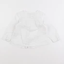 Zara - blouse blanc - 12/18 mois