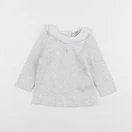 Cyrillus - tee-shirt gris - 12 mois